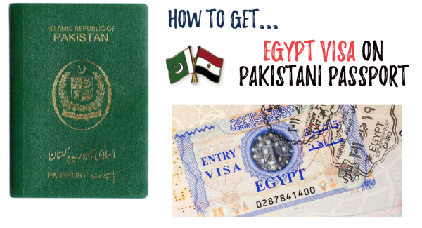 egypt visit visa fee for pakistani